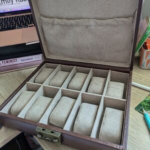 Fossil watch box